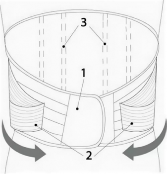 КОРСЕТ ПОЯСНИЧНЫЙ  размер XXL