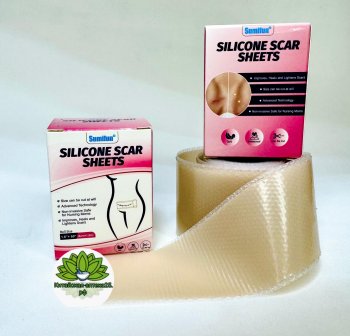 Силиконовый пластырь от шрамов и рубцов silicone scar sheets 